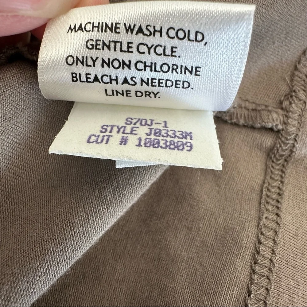 Eileen Fisher Organic Cotton Lycra Zip Up Jacket Size Small - Picture 6 of 12